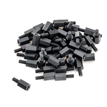 MŰANYAG TÁVTARTÓ M3 8mm (ALJZAT 7 mm-DUGÓ 6mm) (50 DARABOS CSOMAG)